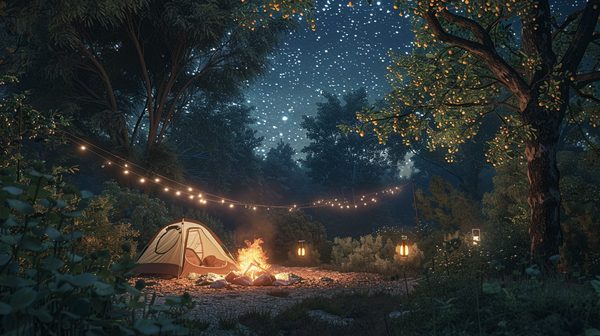 Camping dans la Drôme : vous pouvez toujours dormir sous les étoiles la nuit